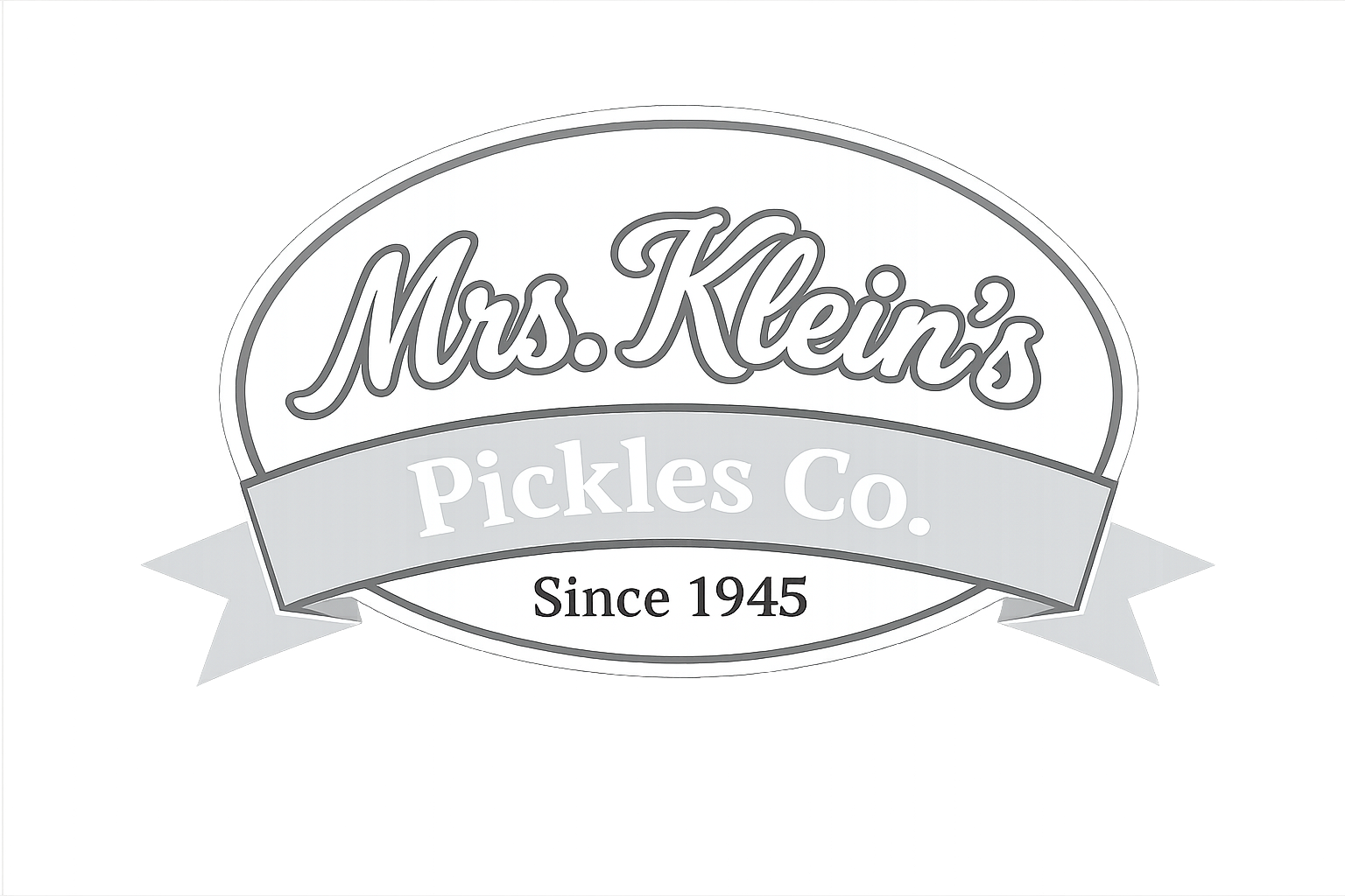 Ms. Klein's Pickle Company logo
